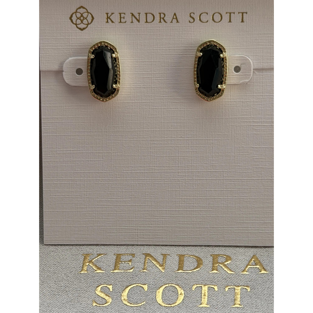 Kendra Scott black earrings